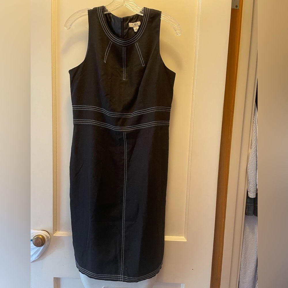 Cato Black sleeveless business or formal dress